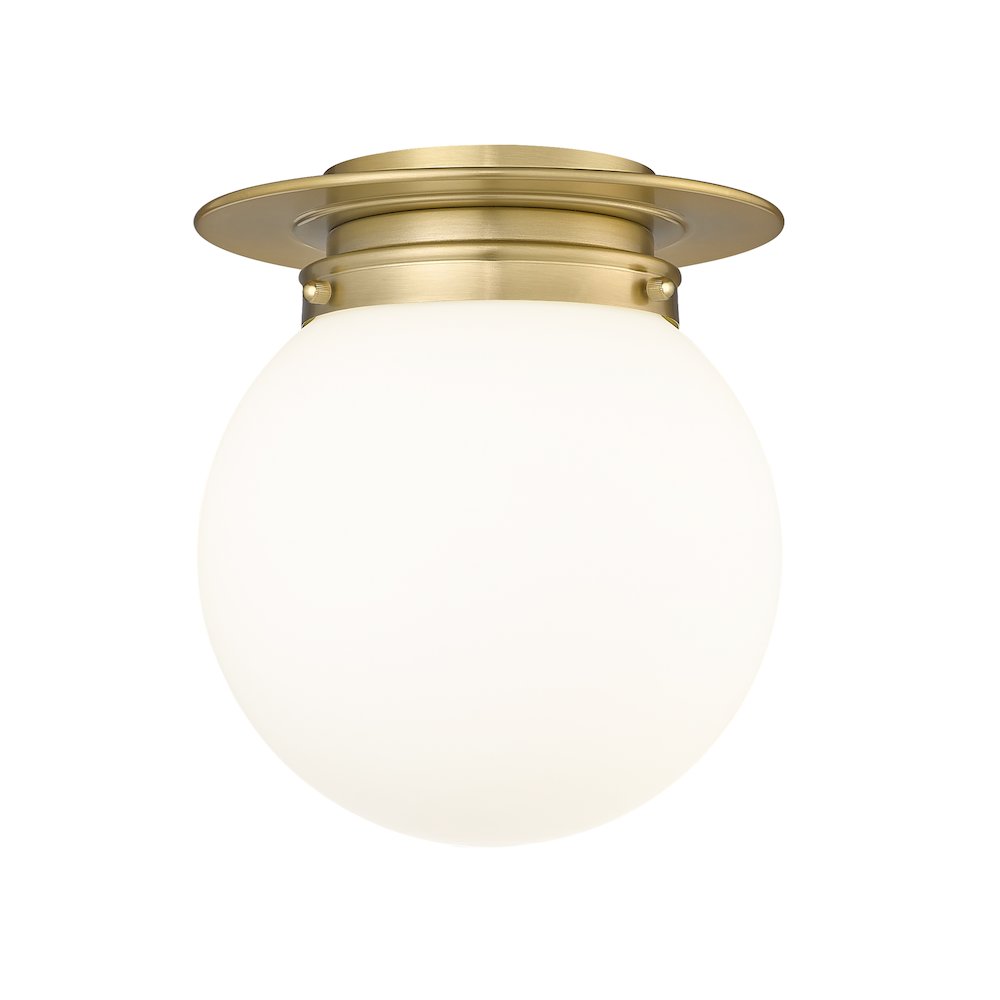 Z-Lite 1 Light Flush Mount. Picture 1