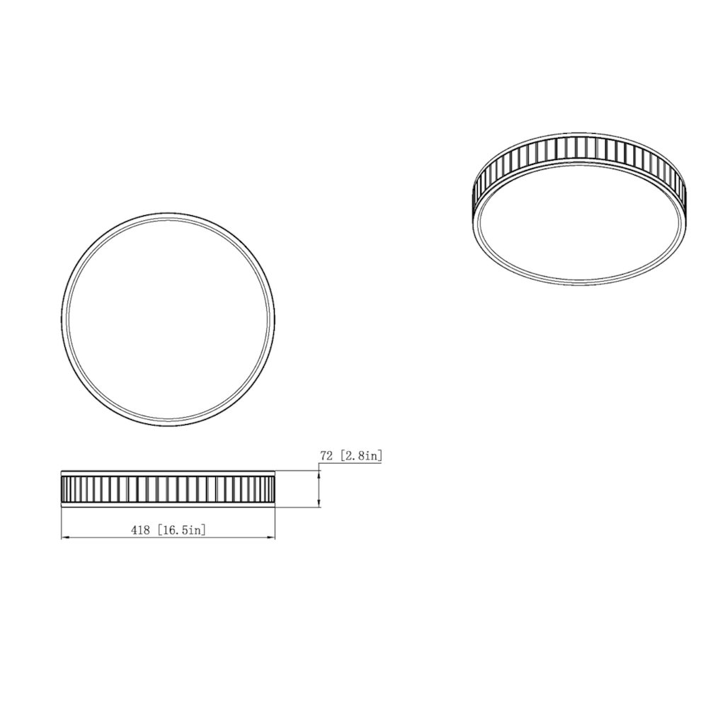 Z-Lite 1 Light Flush Mount. Picture 8