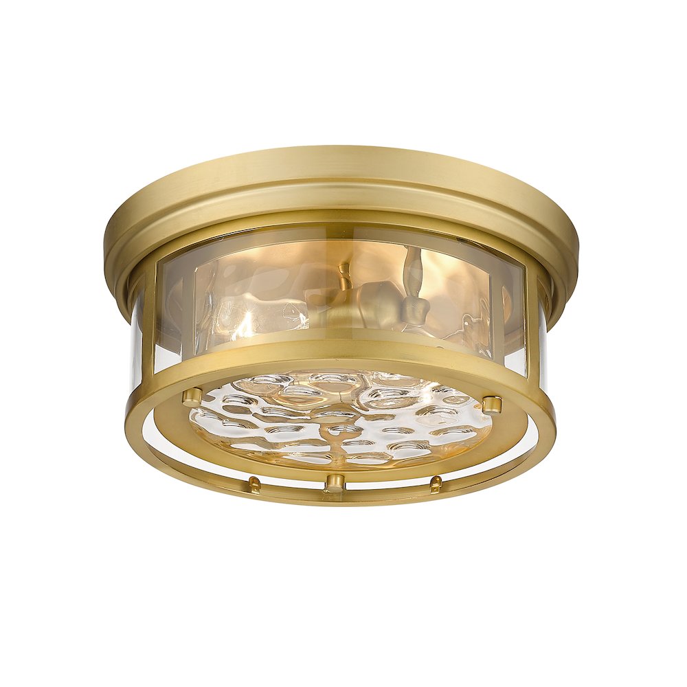 Z-Lite 2 Light Flush Mount. Picture 3