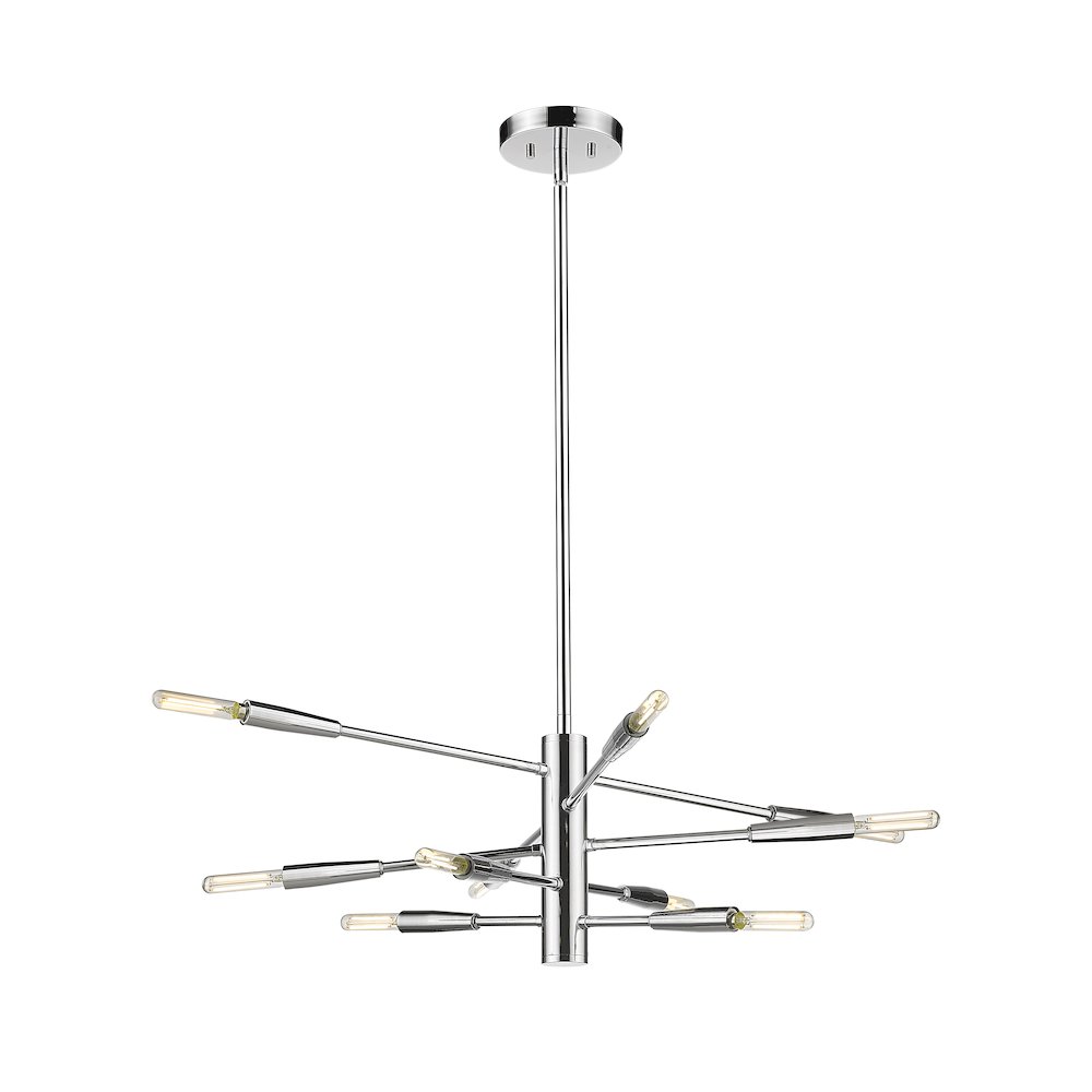 Z-Lite 10 Light Chandelier. Picture 1