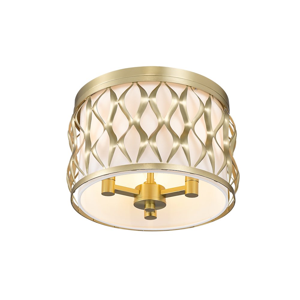 Z-Lite 3 Light Flush mount. Picture 3