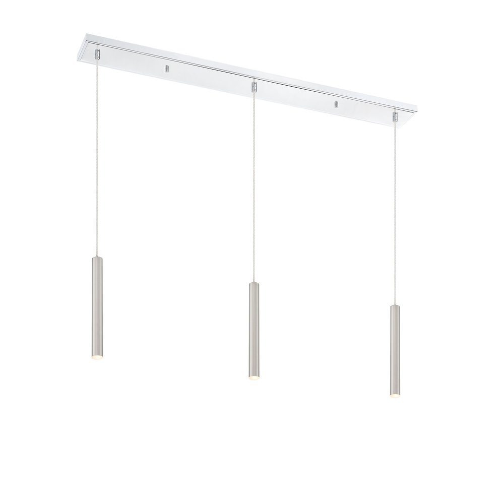 Z-Lite 3 Light Linear Chandelier. Picture 1