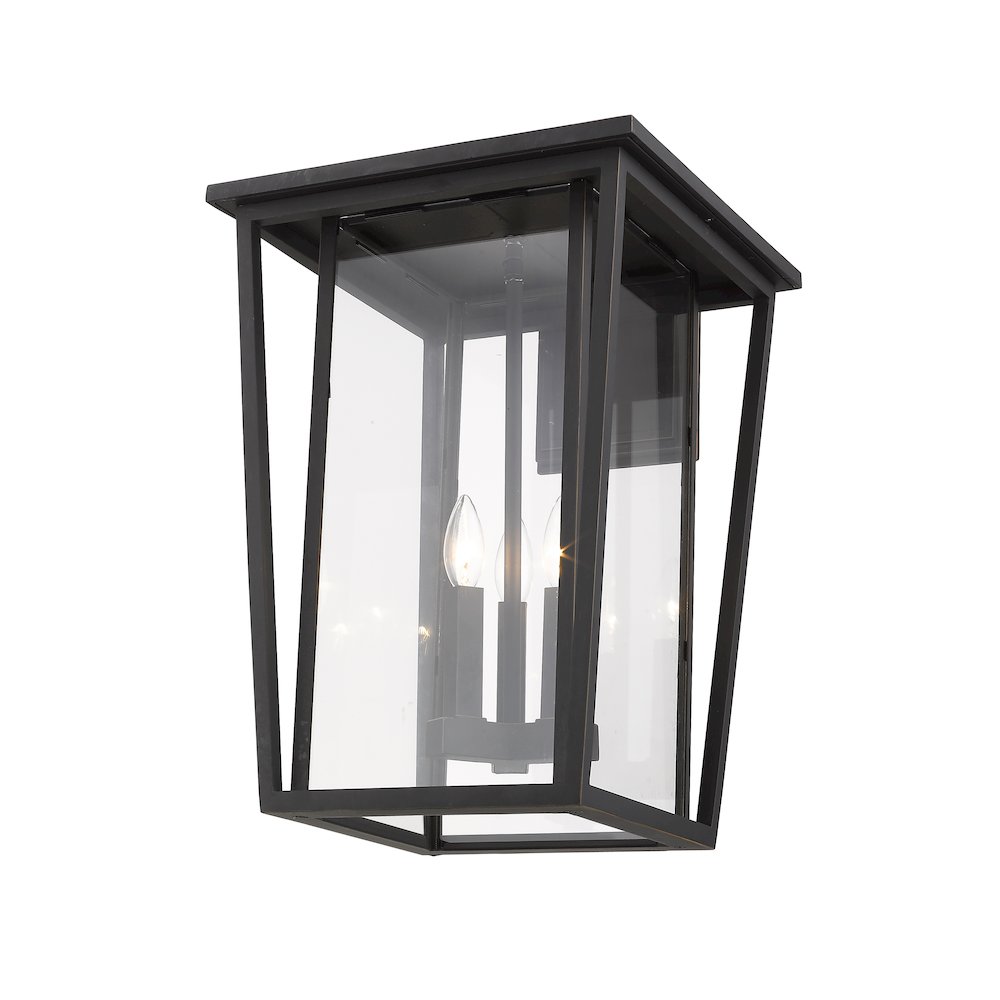Z-Lite 3 Light Outdoor Wall Light. Picture 4