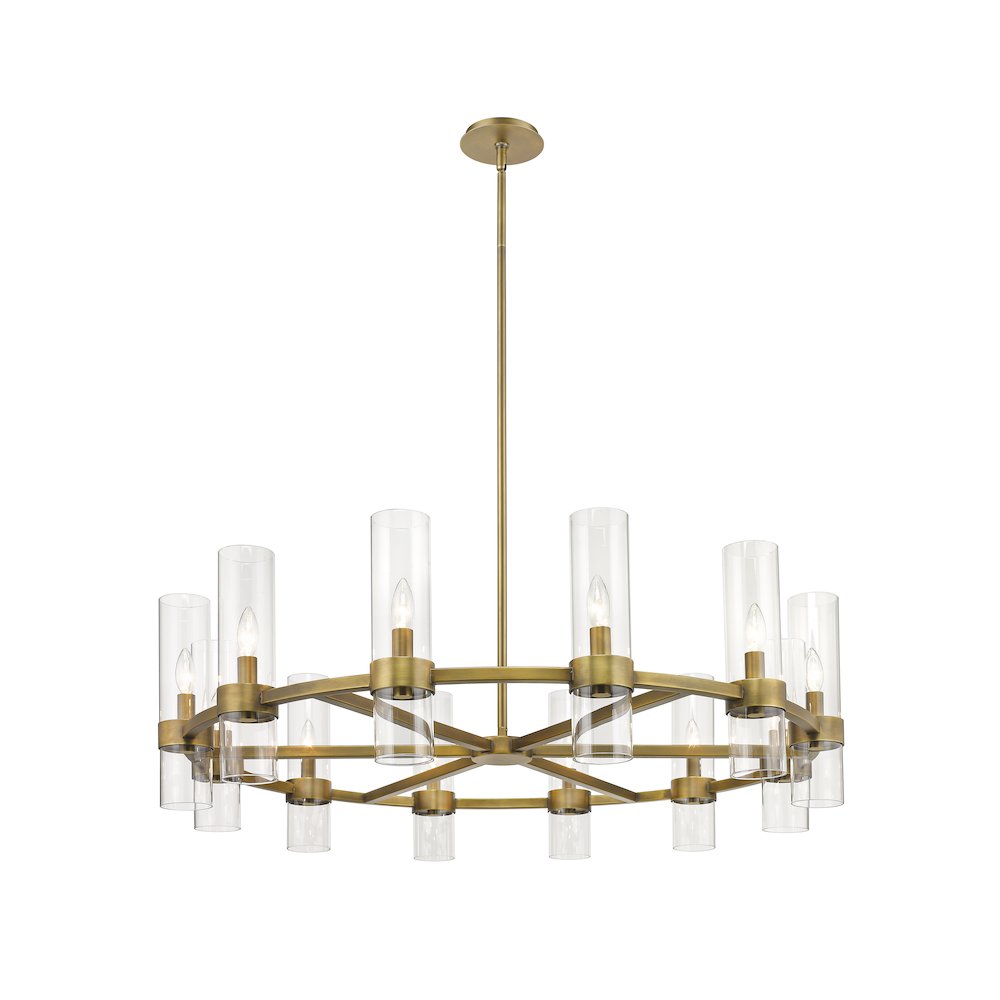 Z-Lite 12 Light Chandelier. Picture 1