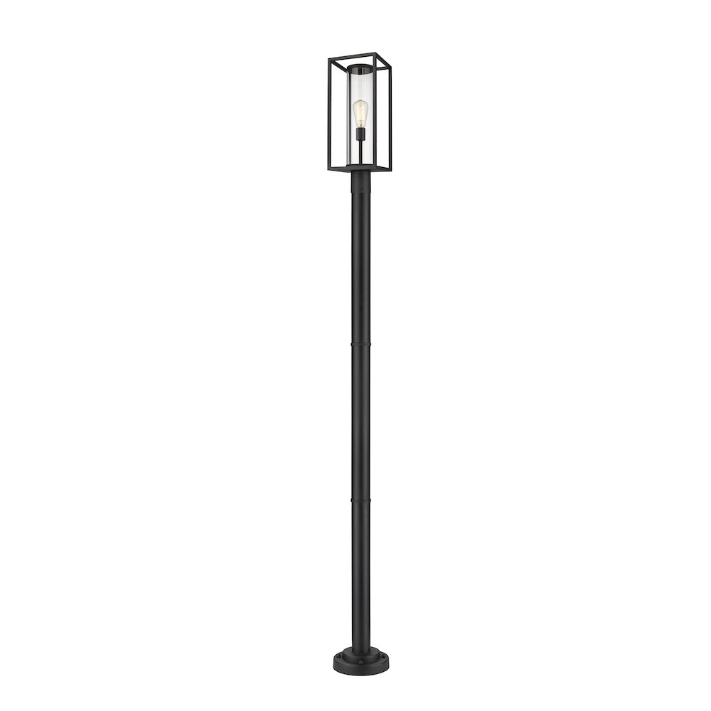 Z-Lite 1 Light Outdoor Post Mounted Fixture. Picture 1