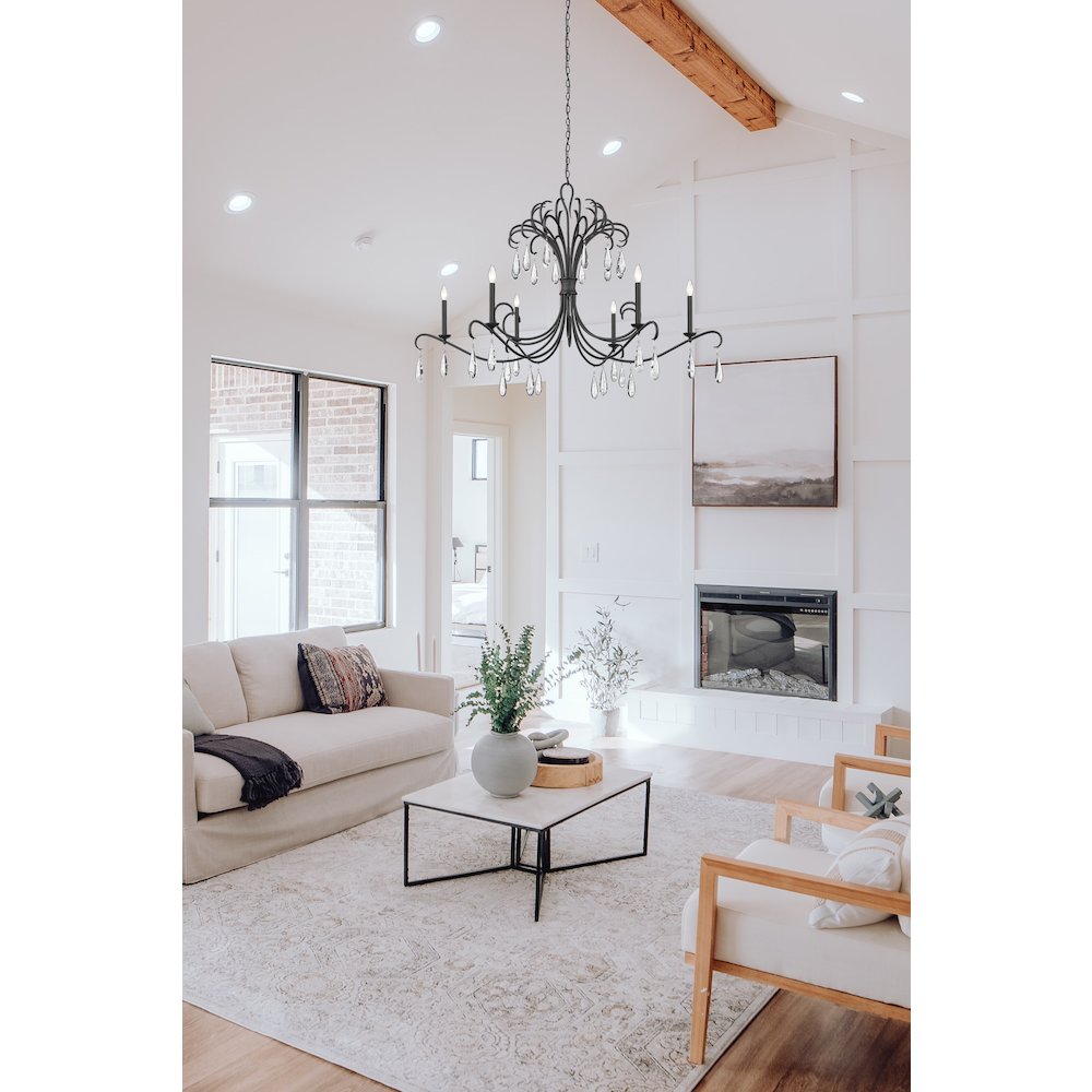 Z-Lite 6 Light Chandelier. Picture 6