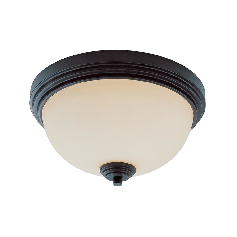 Z-Lite 2 Light Flush Mount. Picture 1