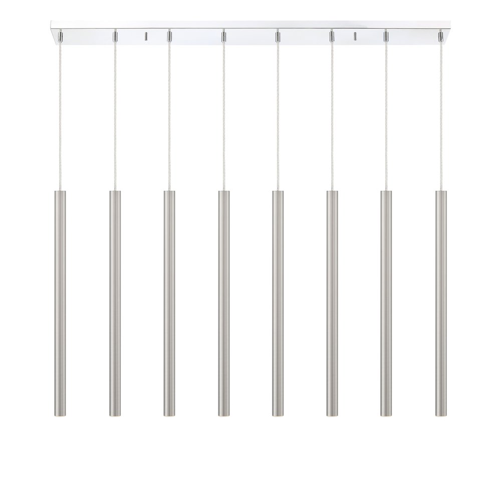 Z-Lite 8 Light Linear Chandelier. Picture 4