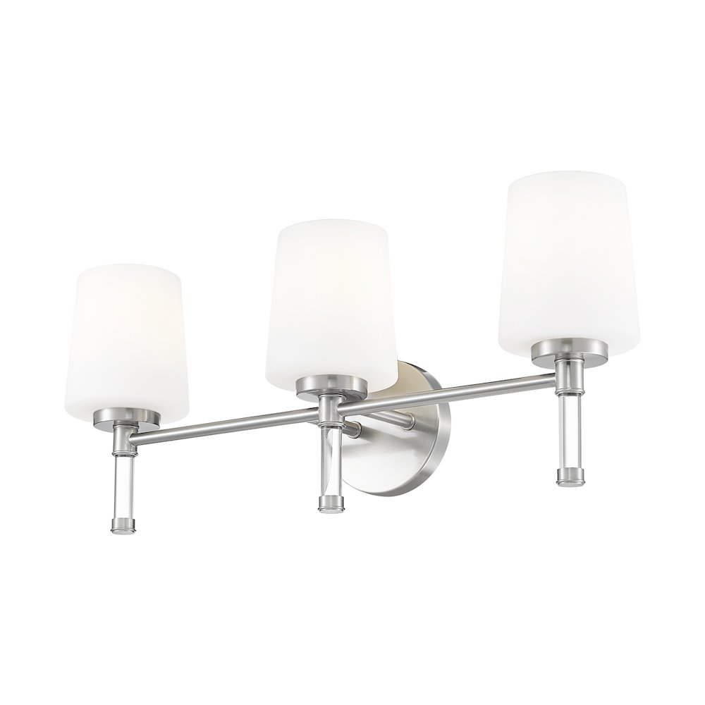 Z-Lite 3 Light Vanity, Brushed Nickel. Picture 3
