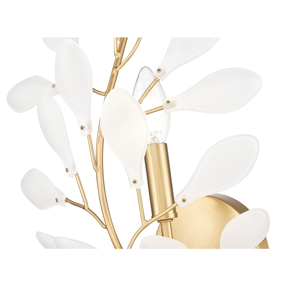 Z-Lite 1 Light Wall Sconce, Modern Gold. Picture 4