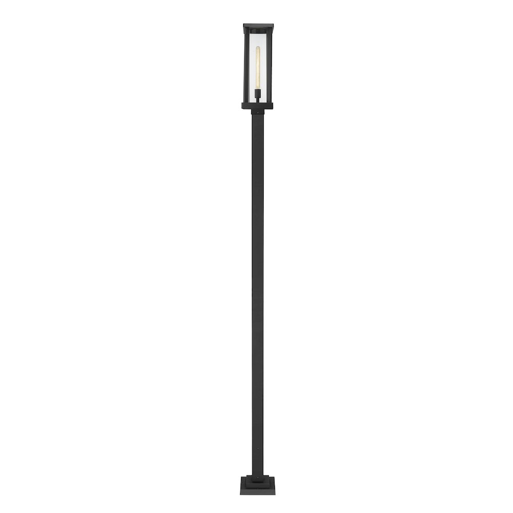 Z-Lite 1 Light Outdoor Post Mounted Fixture. Picture 2