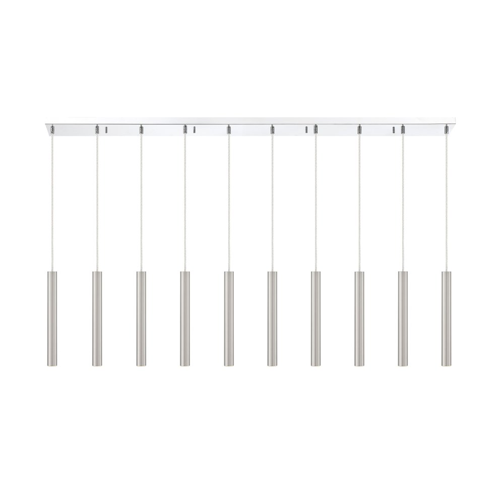 Z-Lite 10 Light Linear Chandelier. Picture 4