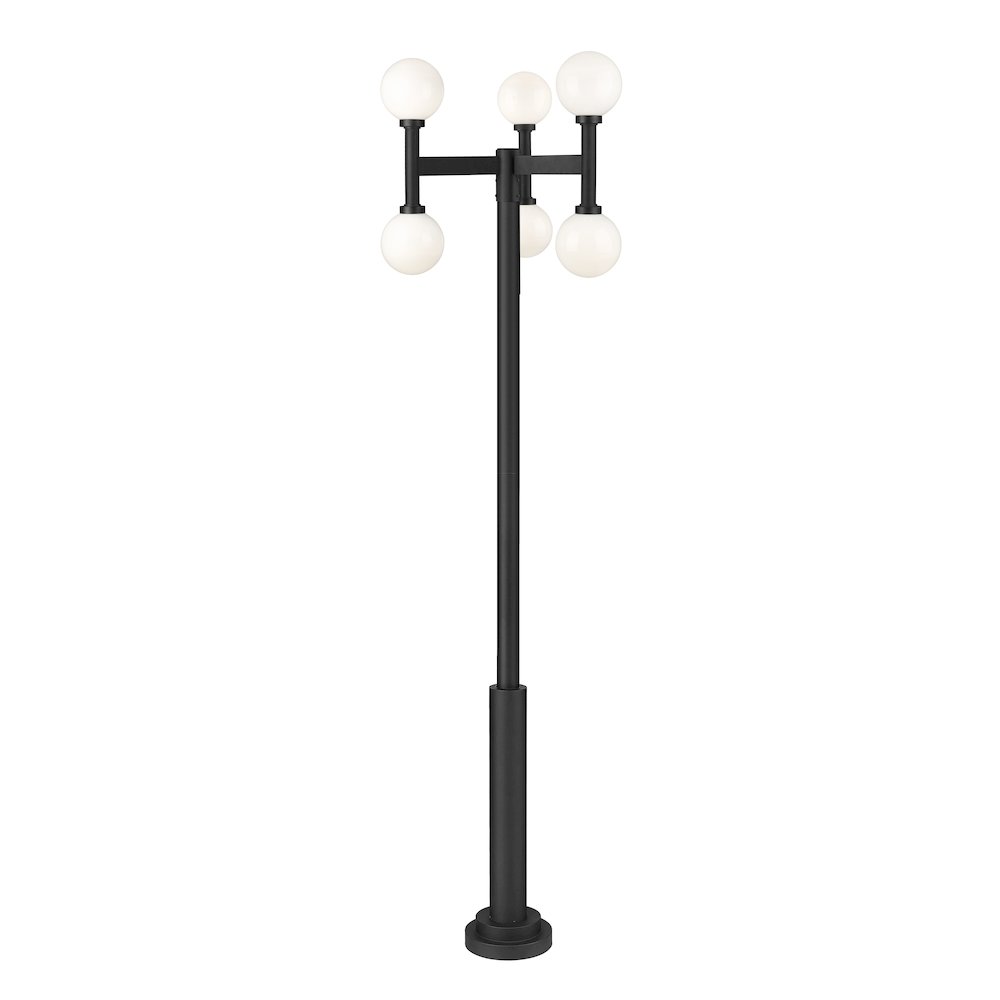 Z-Lite 6 Light Outdoor Post Mount Fixture. Picture 1