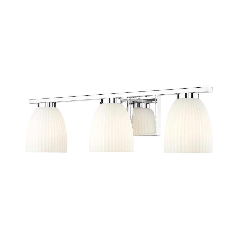 Z-Lite Naya 3 Light Vanity in Chrome color, Steel frame. Picture 1