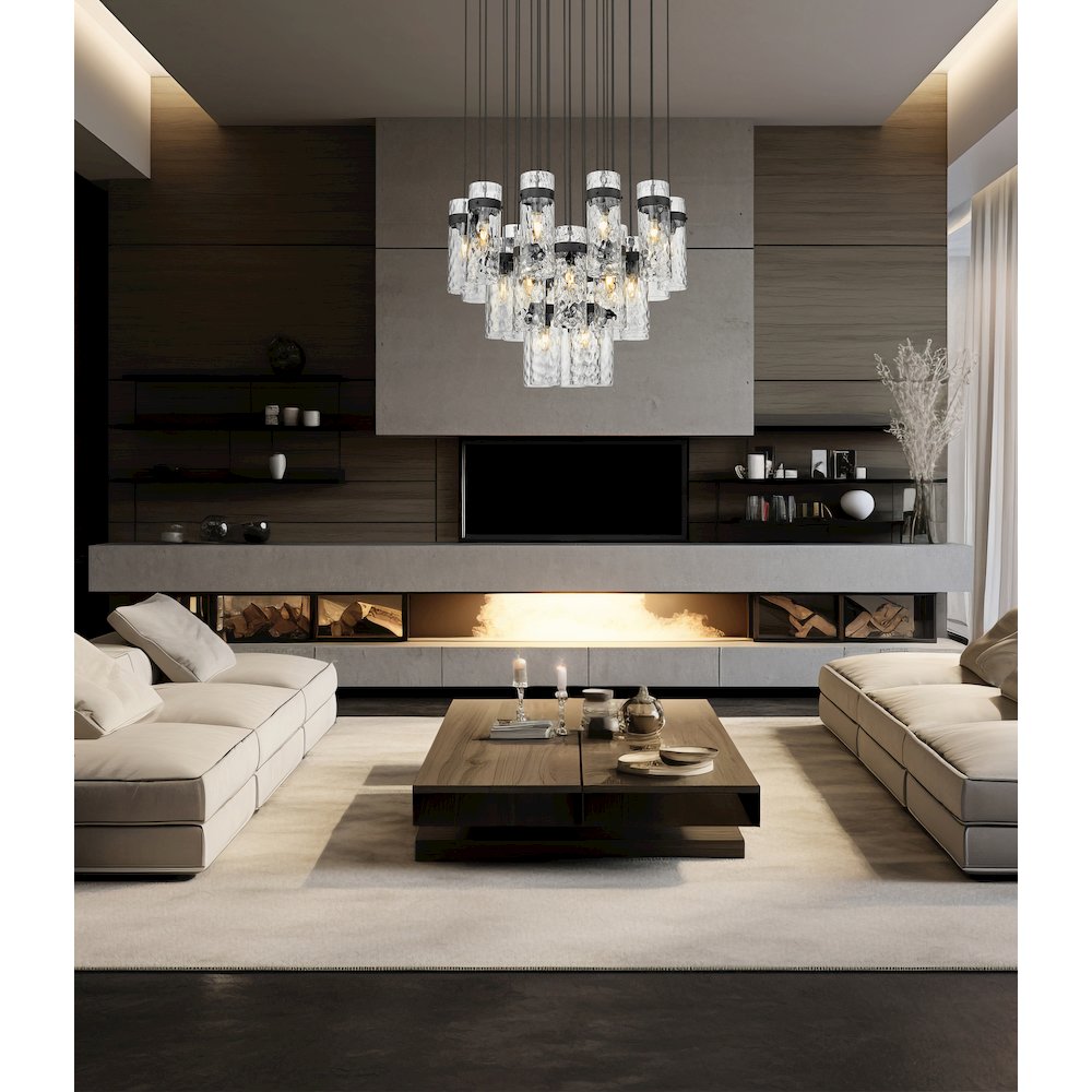 Z-Lite 27 Light Chandelier. Picture 6