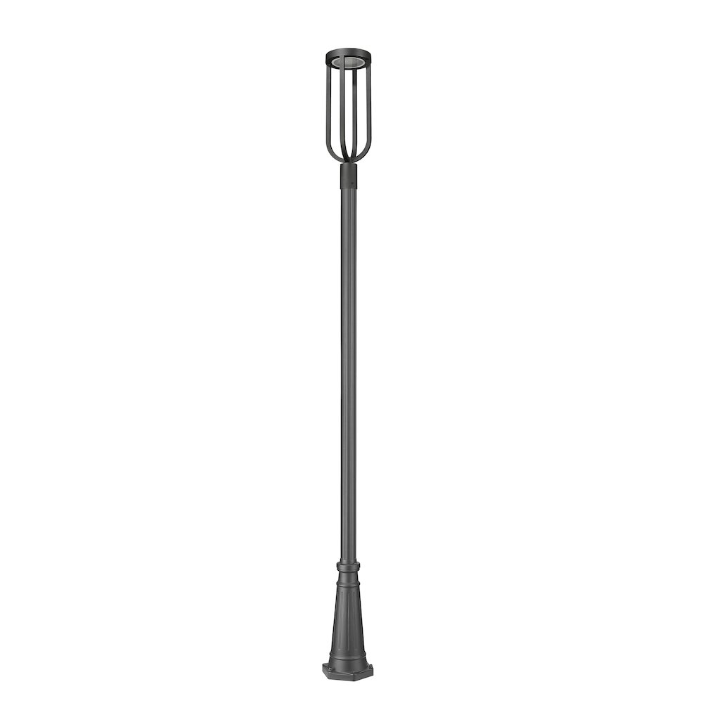Z-Lite 1 Light Outdoor Post Mounted Fixture. Picture 5