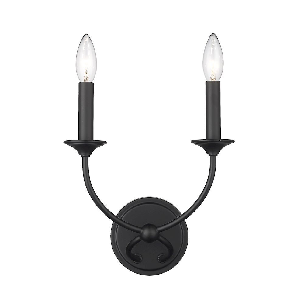 Z-Lite 2 Light Wall Sconce. Picture 1