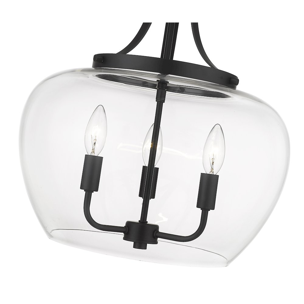 Z-Lite 3 Light Pendant. Picture 4