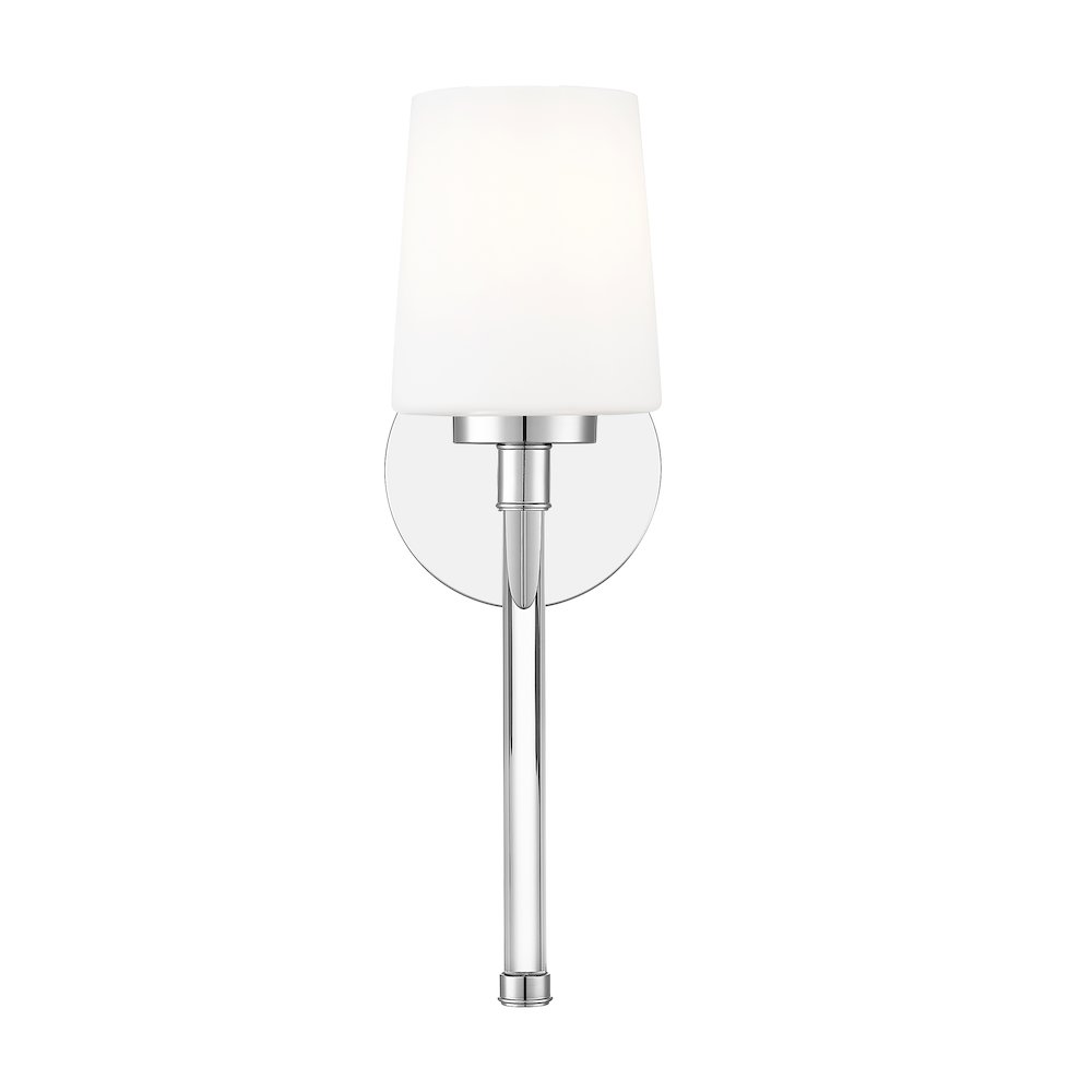 Z-Lite 1 Light Wall Sconce, Chrome. Picture 2