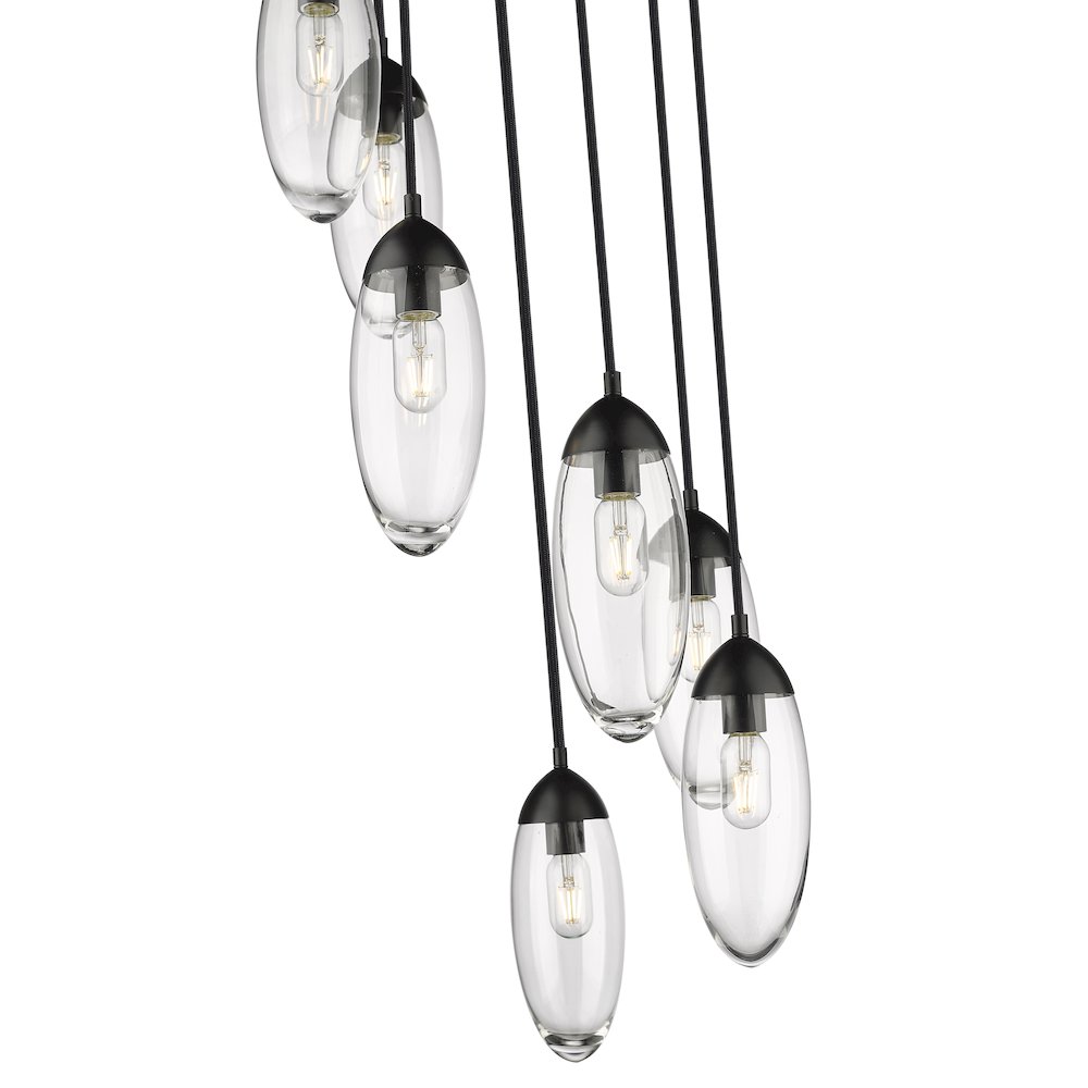Z-Lite 7 Light Chandelier. Picture 4
