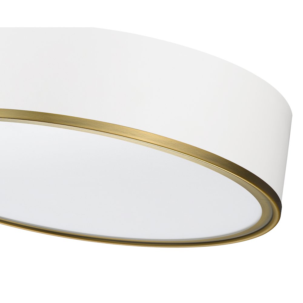 Z-Lite 4 Light Flush Mount. Picture 4