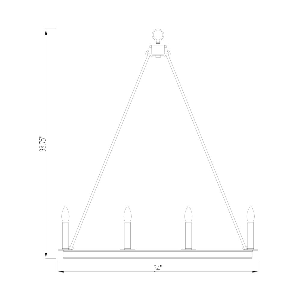 Z-Lite 12 Light Chandelier. Picture 8
