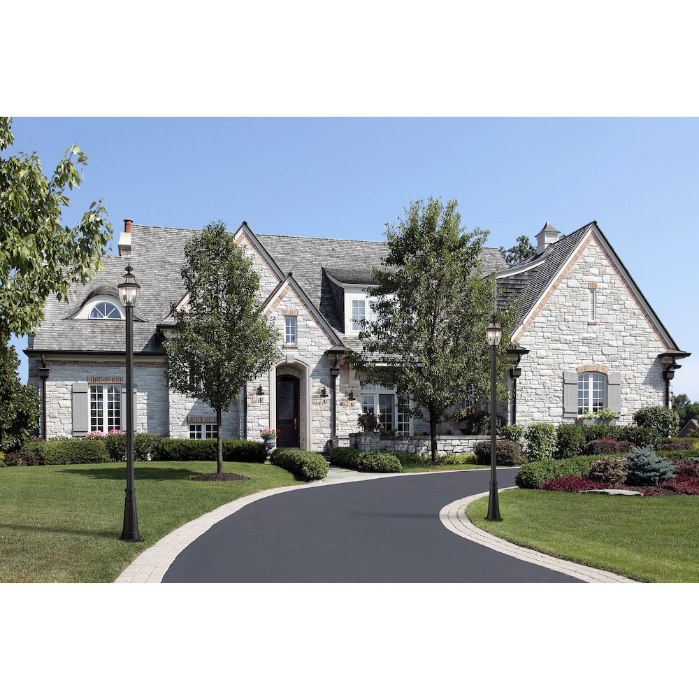 Z-Lite 3 Light Outdoor Post Mounted Fixture. Picture 5