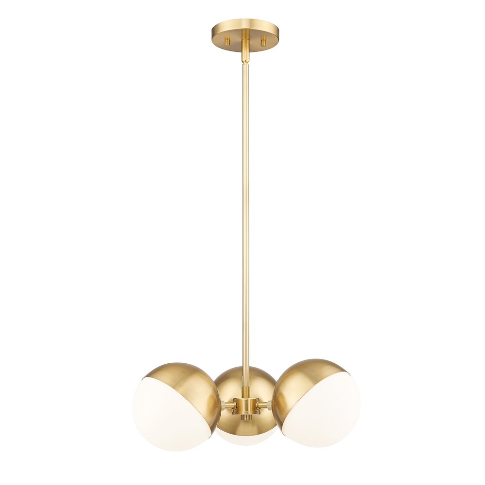 Z-Lite 3 Light Chandelier. Picture 1