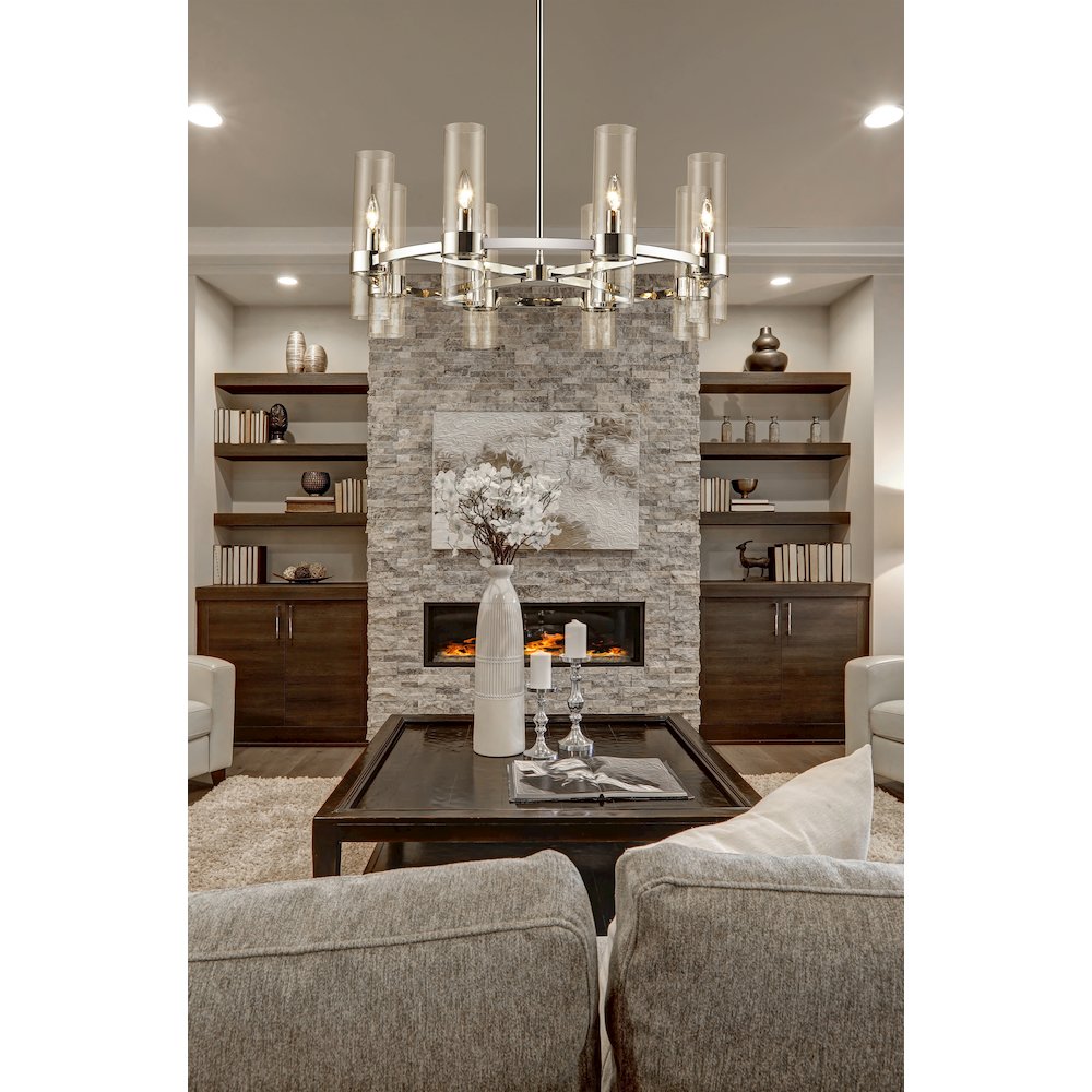 Z-Lite 8 Light Chandelier. Picture 6
