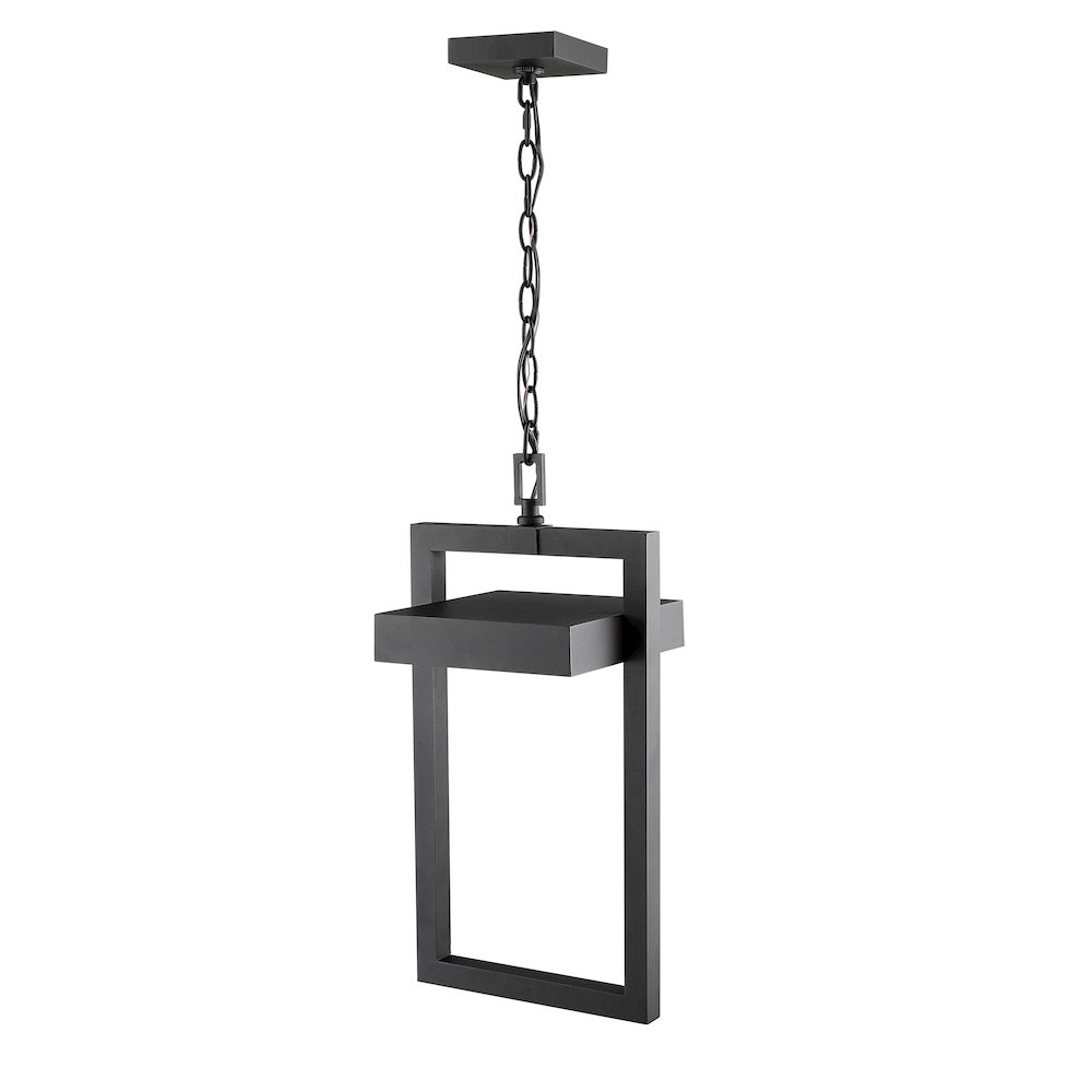 Z-Lite 1 Light Outdoor Chain Mount Ceiling Fixture. Picture 4