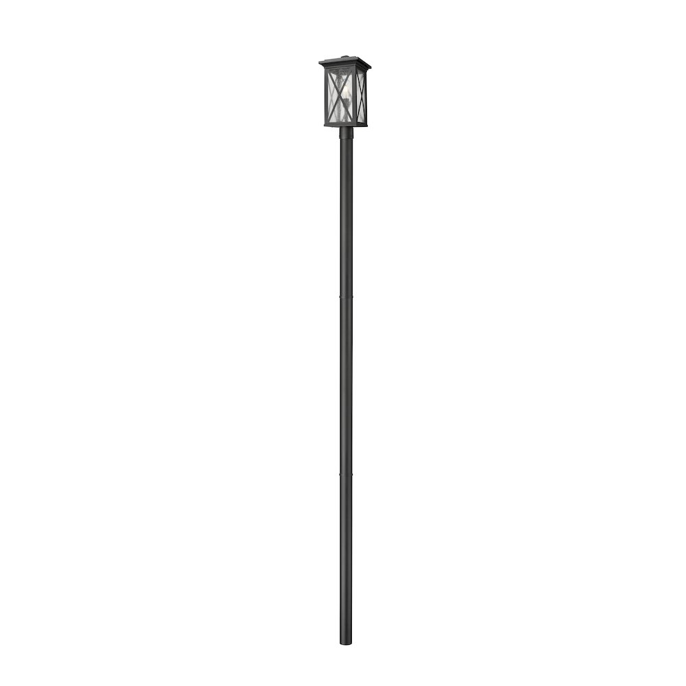 Z-Lite 1 Light Outdoor Post Mount Fixture. Picture 1