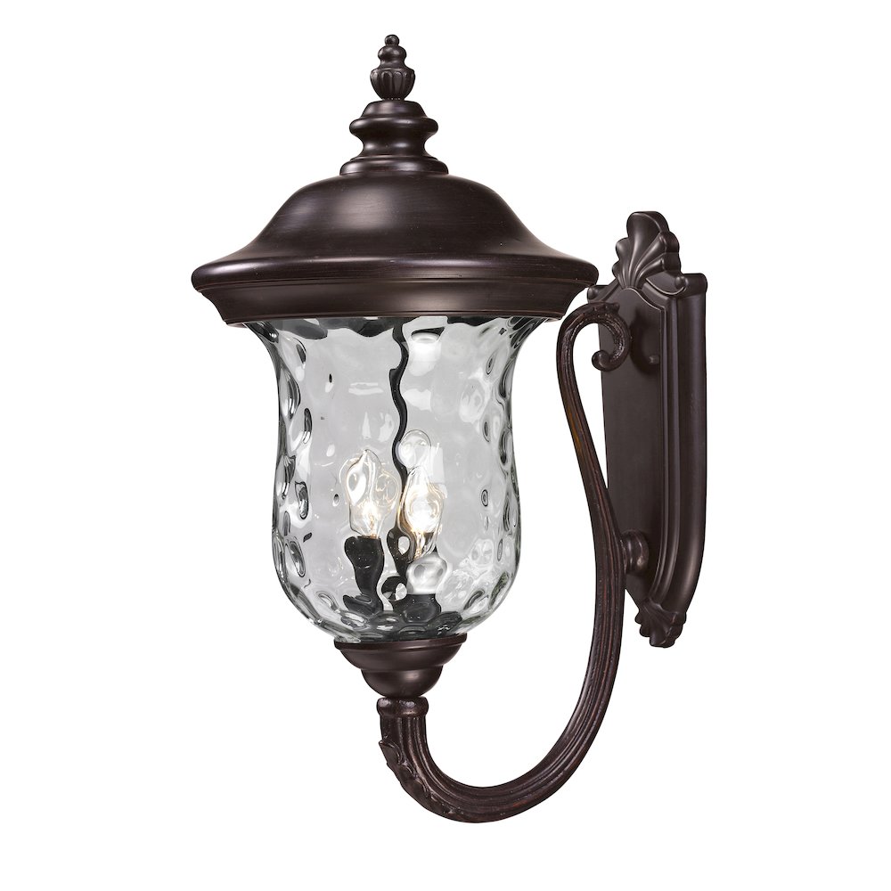 Z-Lite 3 Light Outdoor Wall Light. Picture 1