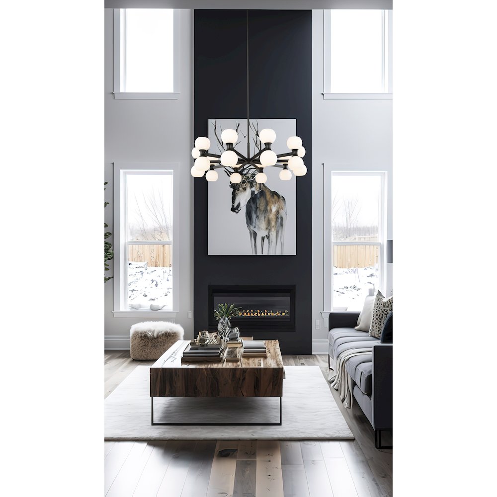 Z-Lite 20 Light Chandelier. Picture 7