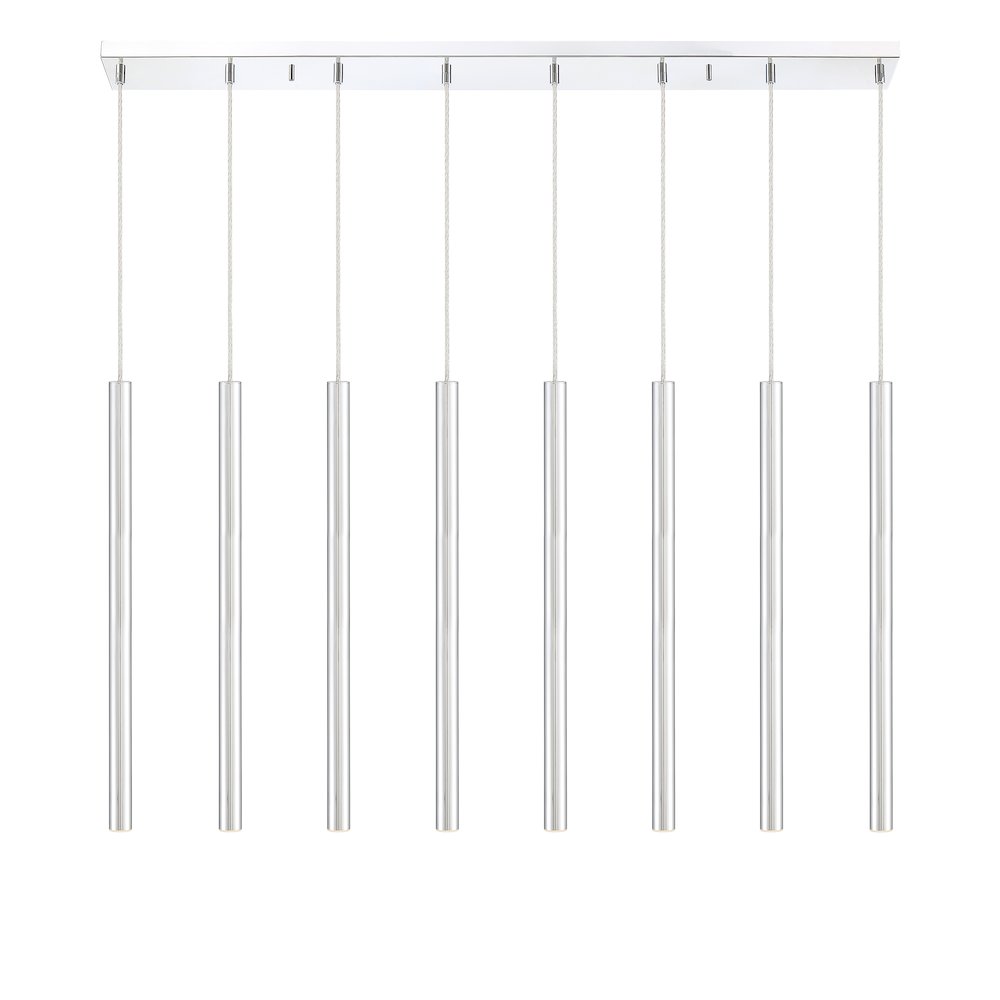 Z-Lite 8 Light Linear Chandelier. Picture 4
