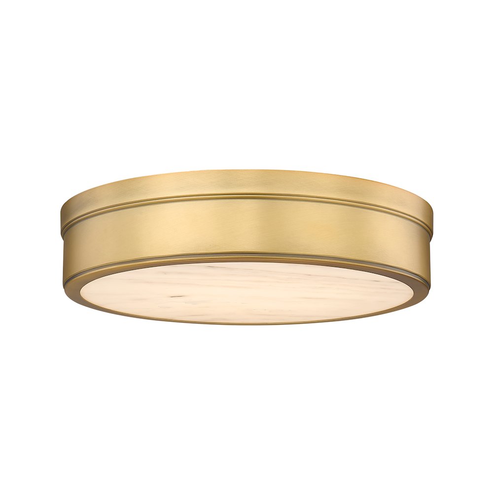Z-Lite 1 Light Flush Mount. Picture 1
