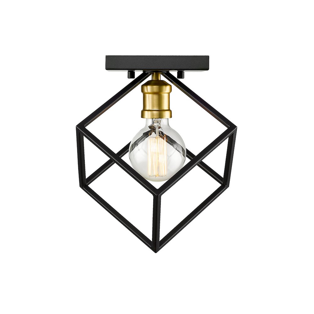 Z-Lite 1 Light Flush Mount. Picture 2