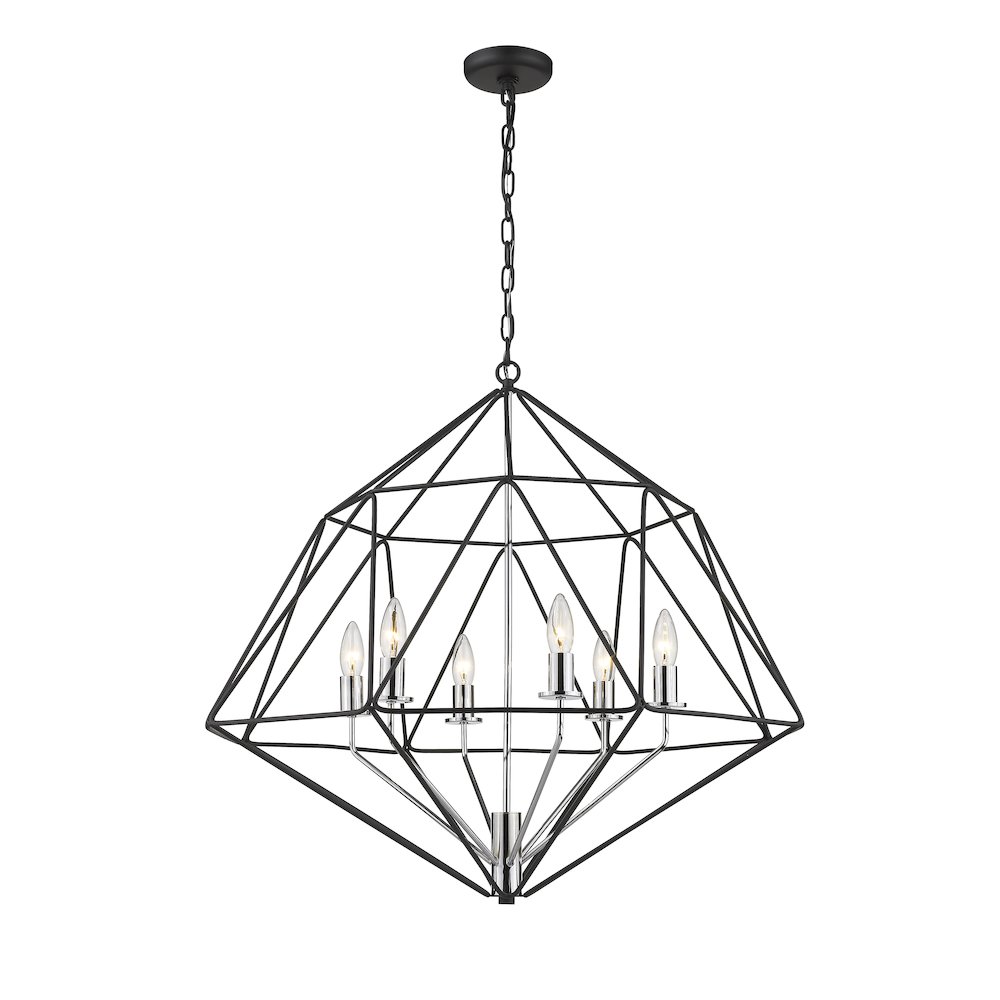 Z-Lite 6 Light Chandelier. Picture 2