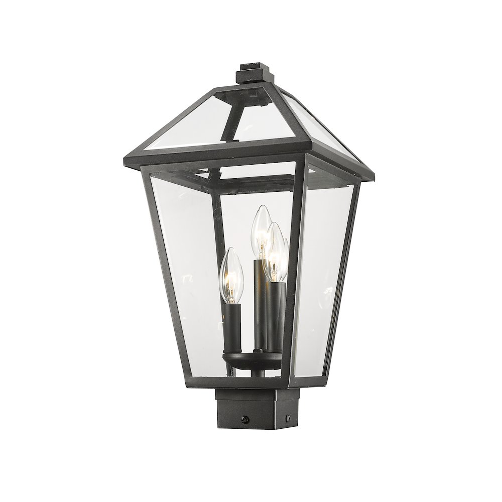Z-Lite 3 Light Outdoor Post Mount Fixture. Picture 2