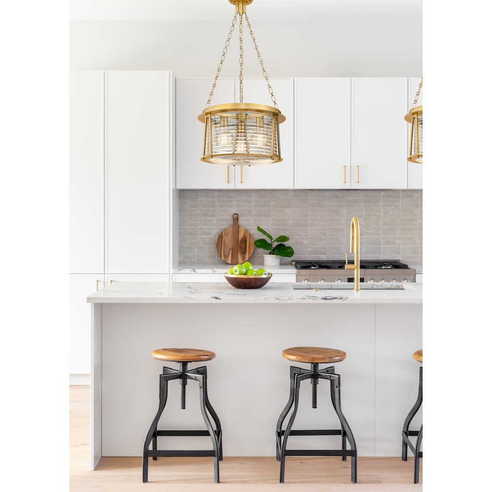 Z-Lite 3 Light Pendant. Picture 7
