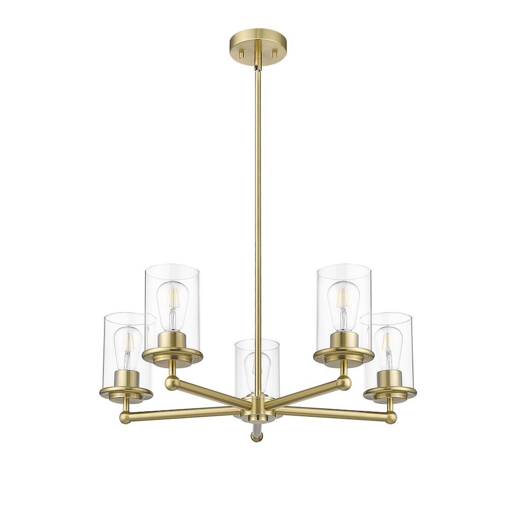 Z-Lite 5 Light Chandelier. Picture 5