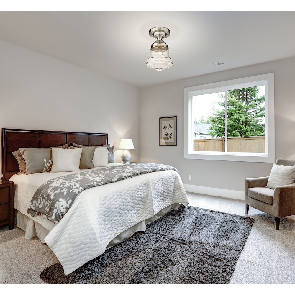 Z-Lite 1 Light Flush Mount. Picture 6