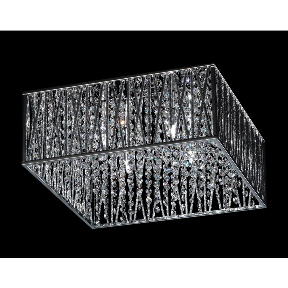 4 Light Flush Mount. Picture 1
