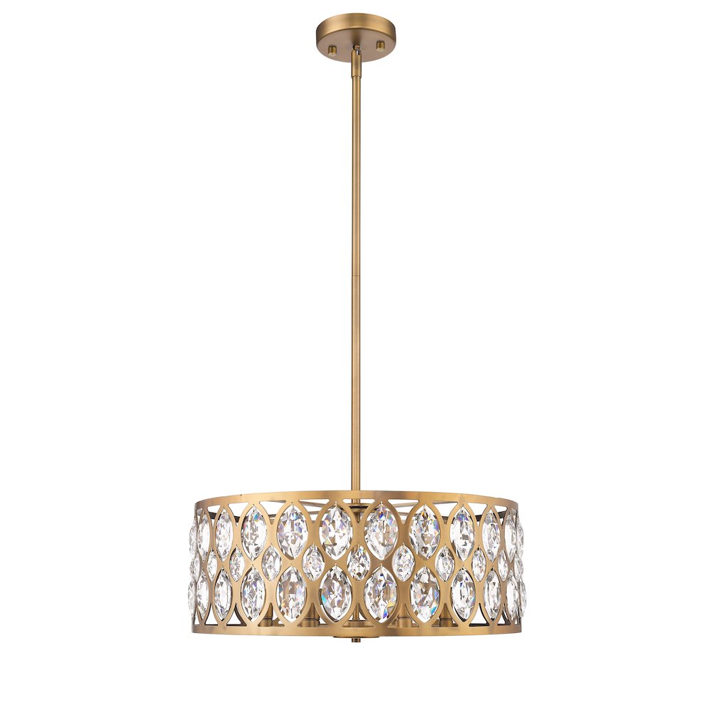 Z-Lite 6 Light Chandelier. Picture 4