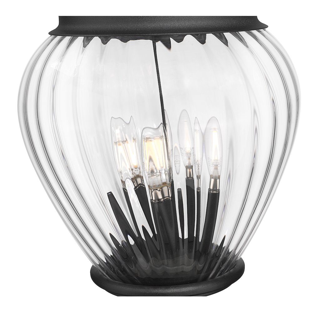 Z-Lite 4 Light Outdoor Post Mounted Fixture. Picture 4