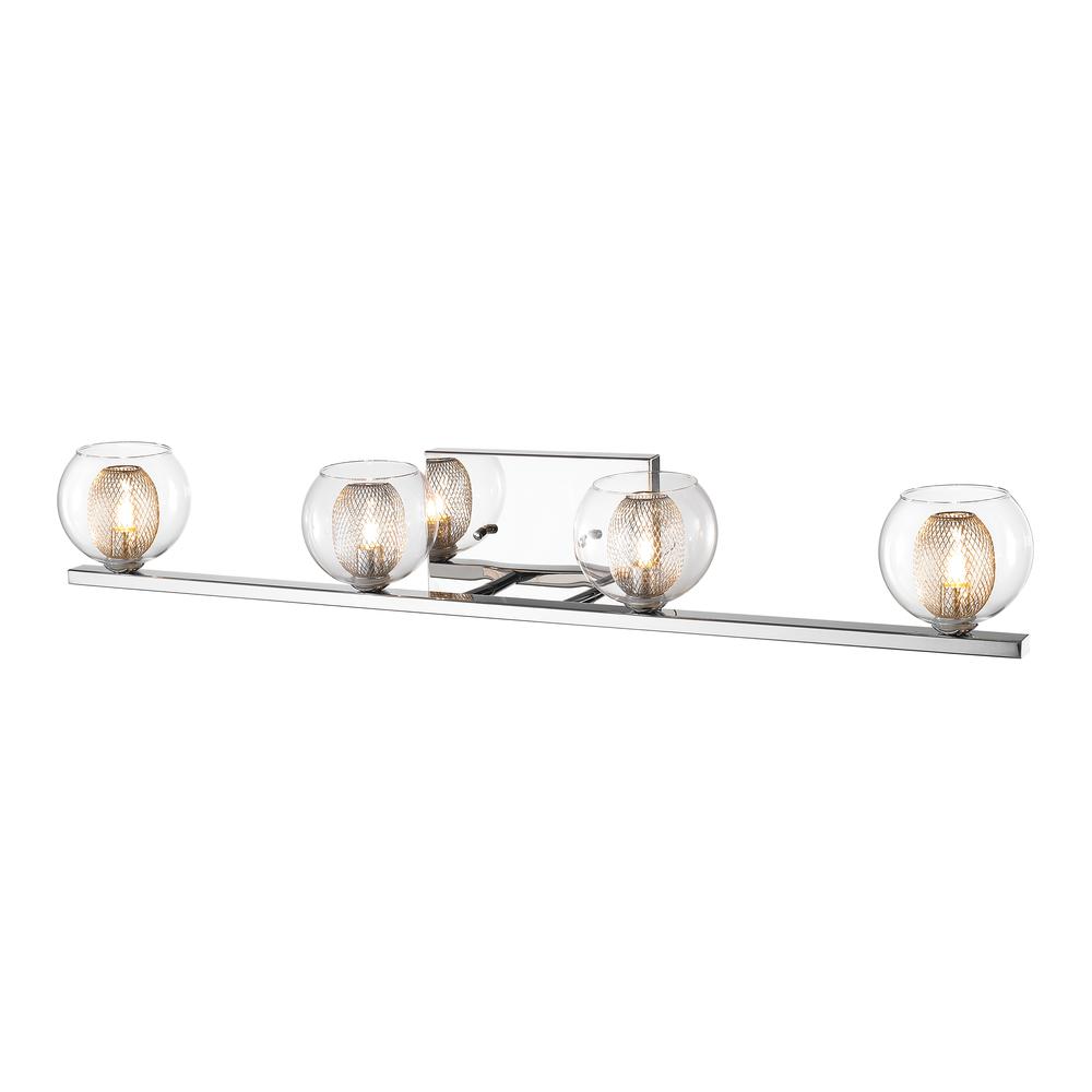 4 Light Vanity. Picture 1