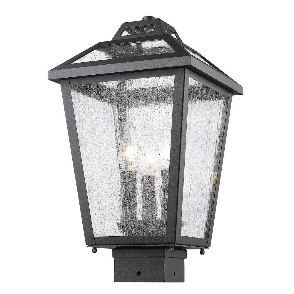 Z-Lite 3 Light Outdoor Post Mount Fixture. Picture 1
