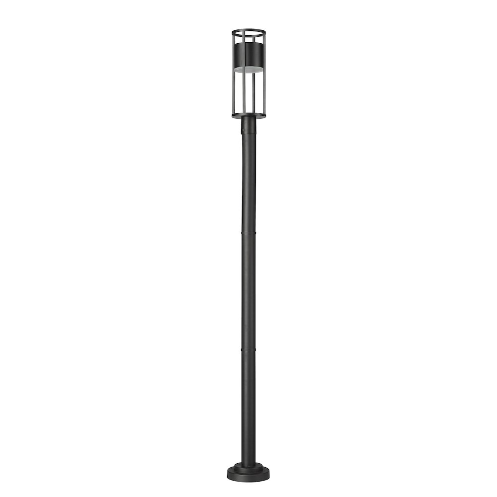 Z-Lite 1 Light Outdoor Post Mounted Fixture. Picture 5