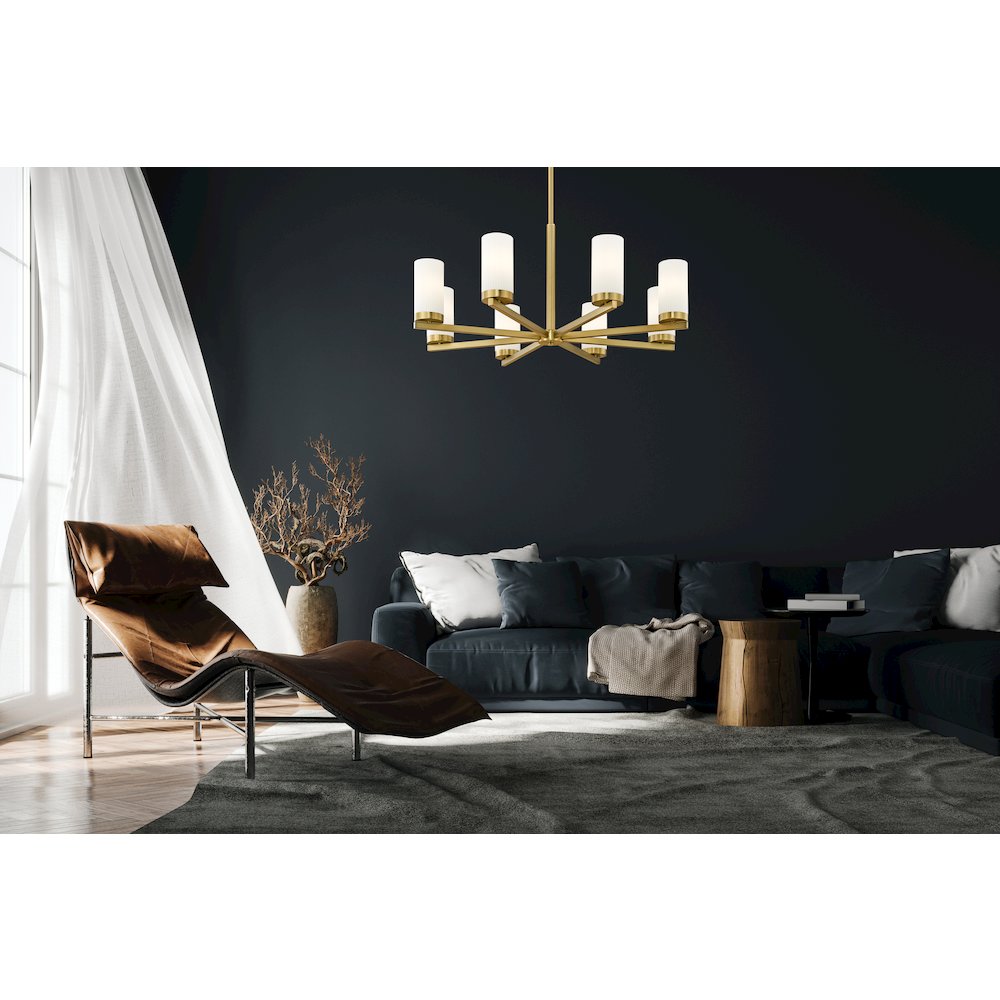 Z-Lite 8 Light Chandelier. Picture 7