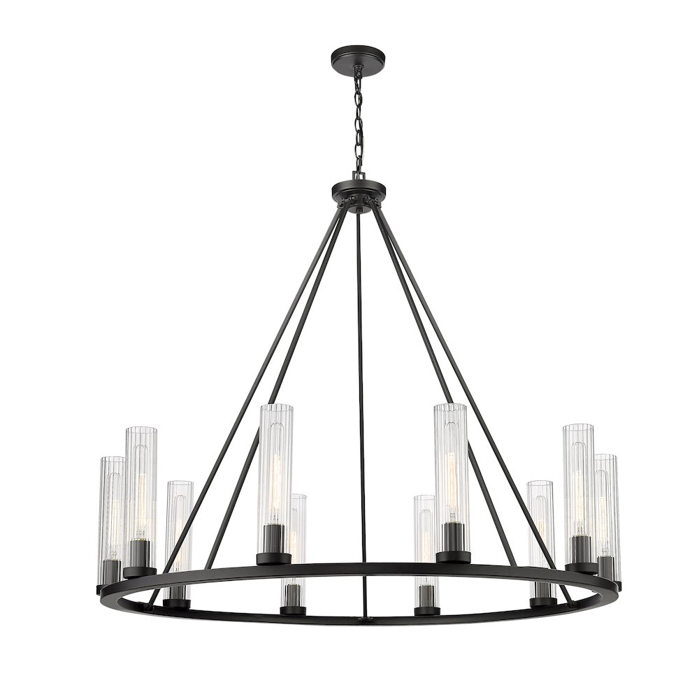Z-Lite 10 Light Chandelier. Picture 1