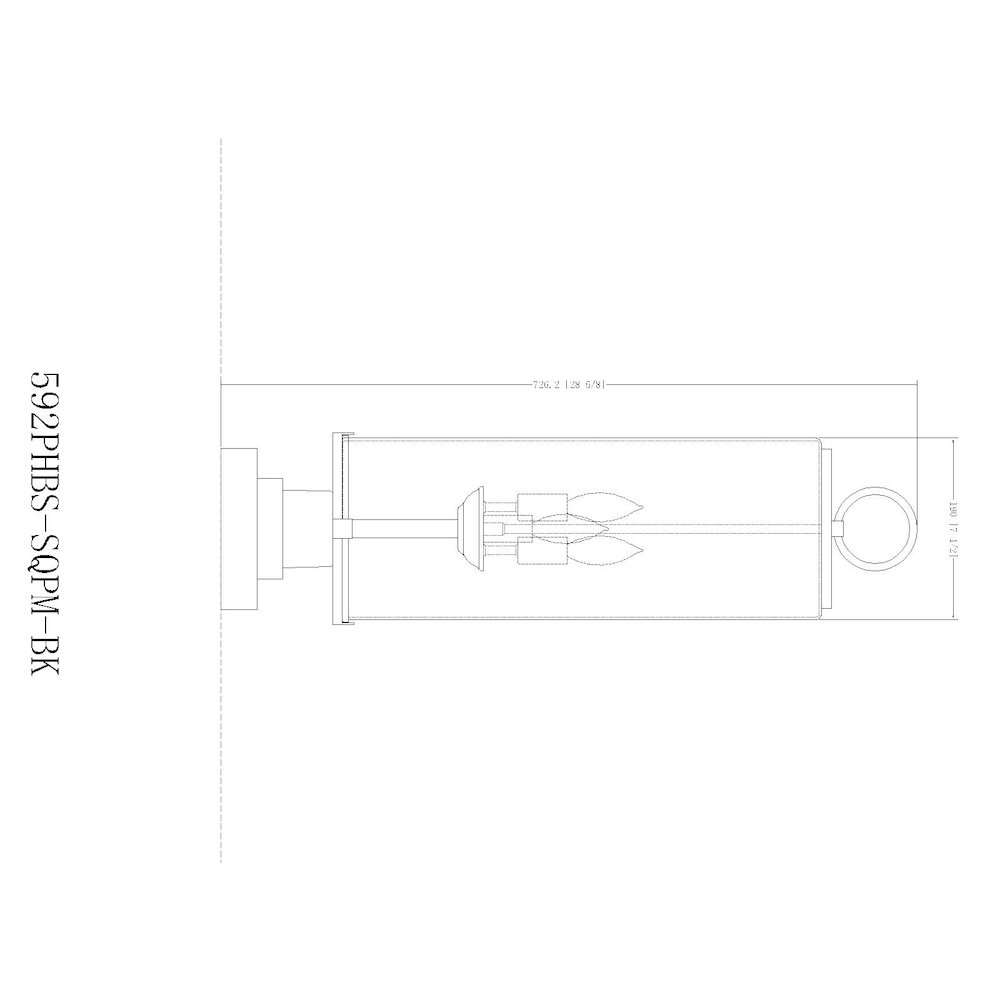 Z-Lite 3 Light Outdoor Pier Mounted Fixture. Picture 8
